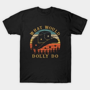 What Would Dolly Do Vintage T-Shirt